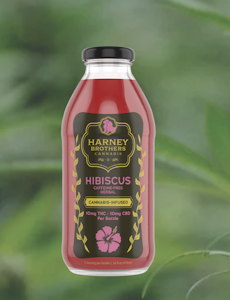 Harney Brothers - Hibiscus Tea Bottle - 10mg Beverage