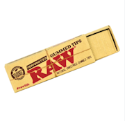 RAW PERFORATED GUMMED TIPS