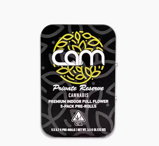CAM - CAM - 5pk Prerolls - Kush Mints