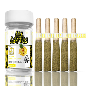 LEFT COAST - Left Coast - Lil Lefties - Pineapple Splash - Infused Preroll - 5pk - 3.75g