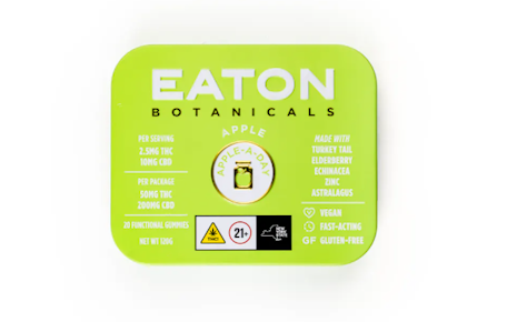 Eaton Botanicals | Edibles | Gummies - Apple-A-Day | 120mg