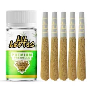 LEFT COAST - Left Coast - Lil Lefties - Watermelon Mojito - Infused Preroll - 5pk - 3.75g