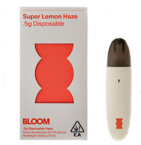 Bloom | Disposable Vape - Super Lamon Haze | .5g