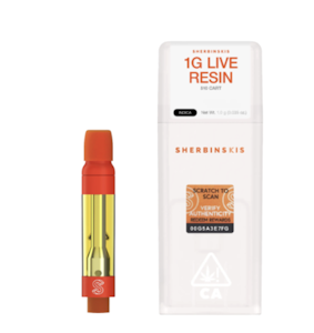 Sherbinskis - Sherbinskis Live Resin Cartridge 1g - Taziki 88%