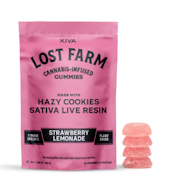 Edibles | Lost Farms | Live Resin | Hazy Cookies x Strawberry Lemonade | 100mg