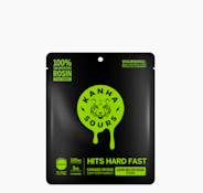 [Kanha] Solventless Live Rosin Gummies - 100mg - Sour Melon Rush (H)