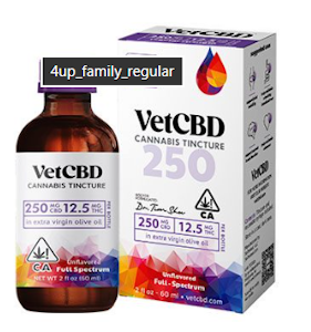 VETCBD - Vet CBD - 20:1 60ml Regular Strength - 250mg
