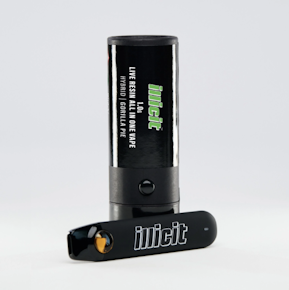 illicit | Gorilla Pie Live Resin Disposable Vape | 1g