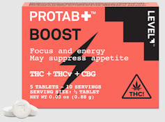 Level- Protab Boost- 5ct. 20mg per tablet