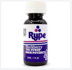 Rype - Blackberry - Sugar Free - Syrup - 100mg