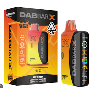 Dabwoods - HI-Z | 1g | DAB BAR X | Dabwoods