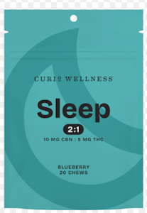 Curio - Edibles | Curio | Sleep Blueberry 2:1 CBN:THC | 10 mg