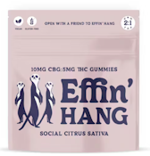 Edibles | Effin' Hang | Social Citrus 2:1 CBG:THC | 100mg
