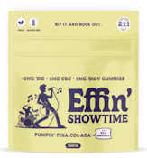 Edibles | Effin' Showtime | Pumpin' Pina Colada 2:1:1 THC:CBC:THCV| 100mg