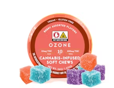 OZONE - Edibles | Ozone | Berry Assortment Soft Chews | 100mg