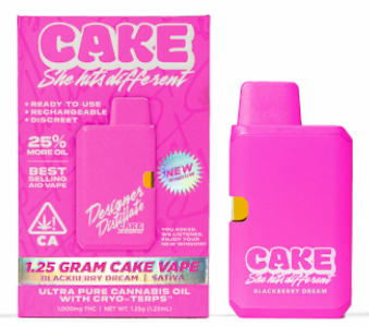 Cake - Cake - Blackberry Dream - Designer Distillate - RTU - 1.2g