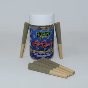 FIELDS FAMILY FARMZ - Red Bullz - 6 pack Kief Infused Pre-rolls (Fields Family)