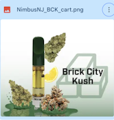 Brick CIty Kush Cartridge 1g