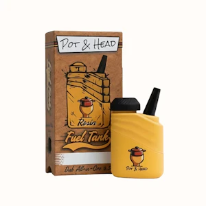 VETERAN'S CHOICE CREATIONS - Pot & Head | Gush Mintz Rosin | Fuel Tank | 0.5g AIO