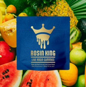 ROSIN KING OF JERSEY - Tropical Smoothie Live Rosin Edibles