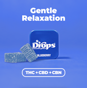 Drops CBD Blueberry Gummy Singles 2ct