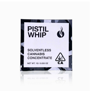 Pistil Whip - Pistil Whip - Concentrate - The Hive - Live Rosin Badder - 1G