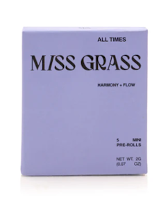 MISS GRASS - Pre-Rolls | Miss Grass | All Times | 5pk | 2g