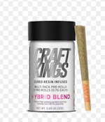 Pre Roll | Infused | Craft Kings | Hybrid Blend | 5pk