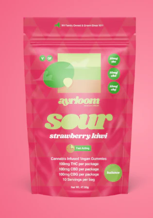 ayrloom - Ayrloom | Edible | Gummies - Sour Strawberry Kiwi | 100mg Main Image
