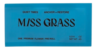 Quiet Times | Sparks | Preroll | 0.4g (Miss Grass)