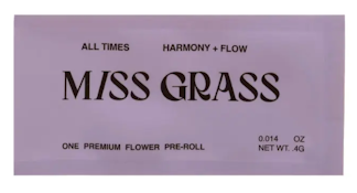 All Times | Sparks | Preroll | 0.4g (Miss Grass)