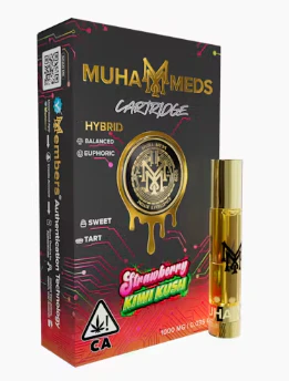 Muha Meds - Muha Meds - Strawberry Kiwi Kush - Vape Cart - 1g Main Image