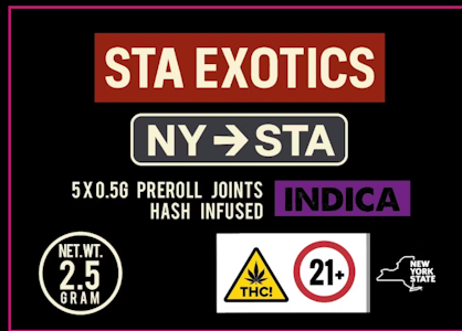 SLAP THAT ASS EXOTICS - Slap That Ass | Pre-Roll - Holy Grail 5pk | 2.5g