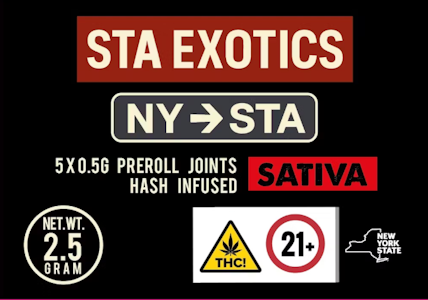 SLAP THAT ASS EXOTICS - Slap That Ass | Pre-Roll - Trop Cherry 5pk | 2.5g