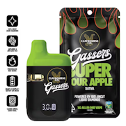 Claybourne Gassers All In One 1g Super Sour Apple