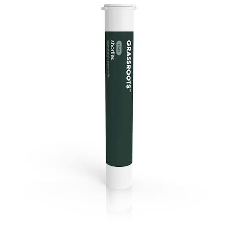 Grassroots - Peanut Butter Muffin -Sativa- 28.36% THC | 0.8g (2pk Pre-Rolls) | Grassroots       -hh1 back