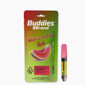 Buddies - [Buddies] BBrand Cartridge - 1g - Watermelon Kush (I)