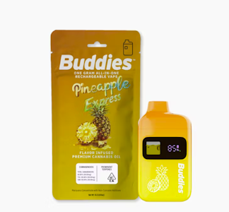 Buddies - [Buddies] Flavor Infused AIO - 1g - Pineapple Express (H)