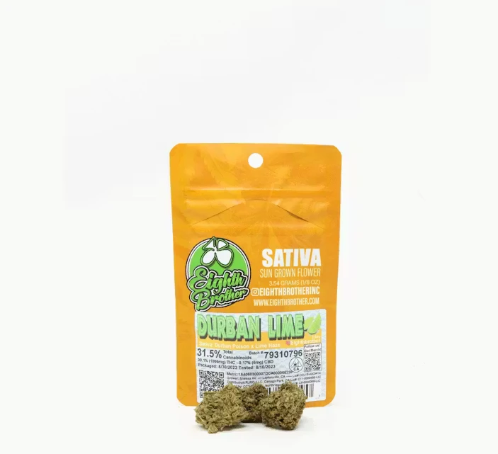 Eighth Brother - Eighth Brother - Flower - Durban Lime - 3.5G Main Image