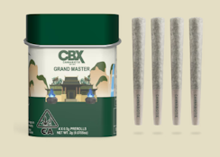 [CBX] PREROLL 4 PACK - 2G - GRAND MASTER (I)