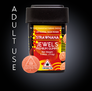 The Hashery - 20-pk | Strawnana Jewels | 100mg (5mg ea)
