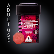 10-pk Hard Candy | Raspberry Sweeties | 100mg