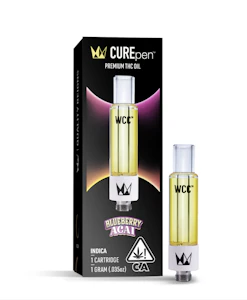 WEST COAST CURE - WCC CUREPen 1g - Blueberry Acai 87%