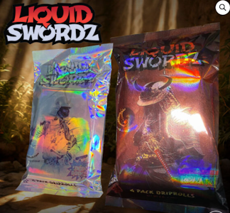 Liquid Swordz - Liquid Swordz - Preroll - Churro Ice Cream- Infused - 4pk