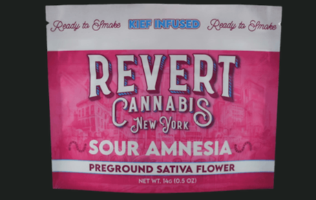 Revert | Kief Infused | Ground Flower - Sour Amnesia | 14g