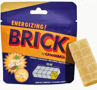 CANNABALS - Cannabals - Pina Colada - Brick Single Piece - 100mg
