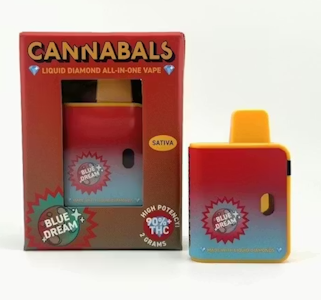 CANNABALS - Cannabals - Blue Dream - Liquid Diamond - 2g - AIO Disposable