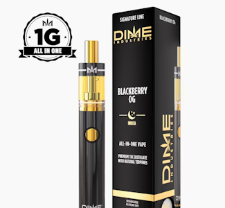 DIME INDUSTRIES - DIME 1G AIO Blackberry OG Disposable