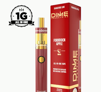 DIME INDUSTRIES - DIME 1G AIO Forbidden Apple Disposable