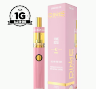 DIME 1G AIO Pink Rose Disposable